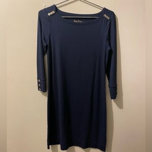 lilly pulitzer UPF 50+ Sophie Dress size small in True Navy